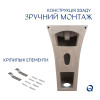 Раковина для підлоги моноблок Qtap Crow 445x420x840 White QT0511G315WN — фото6