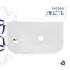 Раковина Qtap Tern 450х250х158 White QT1711H02LW — фото4
