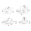 Раковина Qtap Tern 450х250х158 White QT1711H02RW — фото2