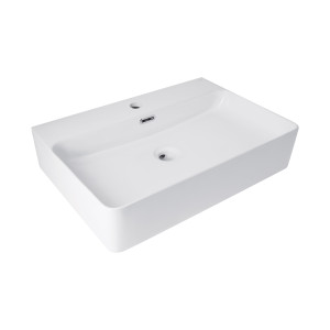 Раковина Qtap Nando LT 610х420х140 White QT12116146W