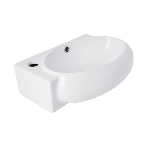 Раковина Qtap Leo 430x285x160 White QT11111008LW