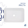 Раковина-чаша Qtap Virgo 490х350х110 White QT18112261WN — фото4