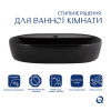 Раковина-чаша Qtap Scorpio 600х400х120 Matt black QT142203MBMBN — фото3