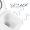 Готове рішення Qtap для ванної кімнати: підвісний унітаз Gemini Ultra Quiet 520×360×350 + комплект інсталяції Nest 4 в 1 (квадратна клавіша Satin) — фото5