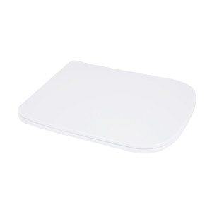 Qtap Сиденье для унитаза напольного (Aries) 445×360×30 мм, White, с микролифтом, Slim Duroplast, Quick Release QT03228302W3