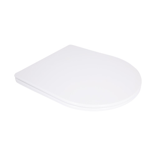 Qtap Сидіння для унітаза (Jay 640, Swan 640) 422x360x30 мм, White, з мікроліфтом, Slim Duroplast, Quick Release QTSC179W48699
