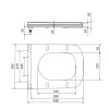 Сидіння для унітаза Qtap (Tern) з мікроліфтом Slim QT99HY2238W — фото2