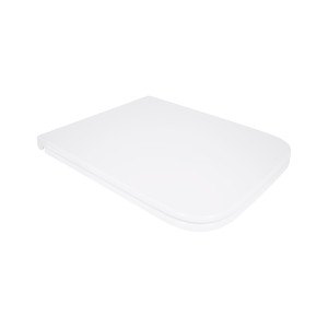 Сидіння для унітазу Qtap (Gemini 520) 448x357x38,5 мм, White, з мікроліфтом, Slim Duroplast, Quick Release QTSC179W49386