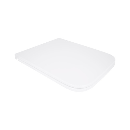 Сиденье для унитаза Qtap (Gemini 520) 448x357x38,5 мм, White, с микролифтом, Slim Duroplast, Quick Release QTSC179W49386