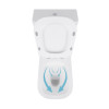 Унітаз-компакт Qtap Presto Quadro безободковий з сидінням Soft-close QT24221215AW — фото6