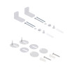 Унітаз підлоговий Qtap Tern Ultra Quiet безобідковий з сидінням Soft-Close QT17226003AW White — фото10