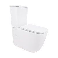 Унитаз напольный Qtap Aquarius Ultra Quiet 620×355×790 мм с сиденьем Soft-close, White QTAQAW27W49262