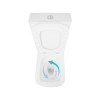 Унітаз підлоговий Qtap Tern Ultra Quiet безобідковий з сидінням Soft-Close QT17226003AW White — фото6