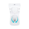 Унітаз підлоговий Qtap Aries Rimless безобідковий з сидінням Soft-close WHITE QT03228302W — фото6