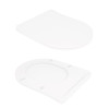 Унітаз підлоговий Qtap Virgo Ultra Quiet безобідковий з сидінням Soft-close WHITE QT18226092AW — фото8