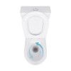 Унітаз підлоговий Qtap Robin New Ultra Quiet безобідковий з сидінням Soft-close WHITE QT13226083AW — фото6