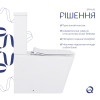 Унітаз-компакт Qtap Crow безобідковий з сідінням Soft-close QT05222170W — фото5