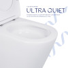 Унітаз-компакт Qtap Scorpio безободковий Ultra Quiet з сидінням Soft-close QT14226088AW — фото5