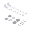Унітаз підлоговий Qtap Dove Rimless безобідковий з сидінням Soft-close WHITE QT06228380BW — фото9