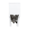 Унітаз-моноблок підлоговий Qtap Kolibri Ultra Quiet безобідковий з сидінням Soft-close WHITE QT10226380W — фото6