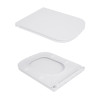 Унітаз-компакт Qtap Cardinal Ultra Quiet безободковий з сидінням Soft-close QT04222168AUQ3W — фото8