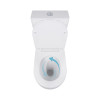 Унітаз-компакт Qtap Robin Ultra Quiet безободковий з сидінням Soft-close QT13226089AW — фото 6