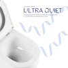 Унітаз підвісний Qtap Taurus безободковий з сидінням Soft-close QTTAU26W45428 — фото5
