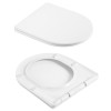Унітаз підвісний Qtap Taurus безободковий з сидінням Soft-close QTTAU26W45428 — фото7
