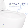 Унітаз підвісний Qtap Scorpio безободковий Ultra Quiet з сидінням Soft-close QT14332380AW — фото6