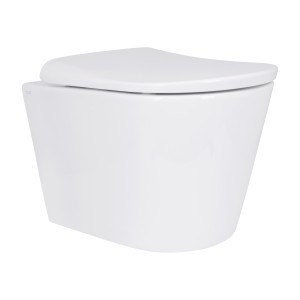 Унітаз підвісний Qtap Scorpio ML Ultra Quiet 520x365x365 мм, з сидінням Soft-close MagLock, White QTSCOML26W49624