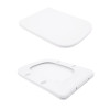 Унітаз підвісний Qtap Tern Ultra Quiet безобідковий з сидінням Soft-close WHITE QT17332303AW — фото8