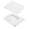 Унітаз підвісний Qtap Gemini безободковий з сидінням Soft-close QTGEM26W45430 — фото8