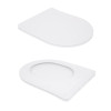 Унітаз підвісний Qtap Swan безободковий Ultra Quiet з сидінням Soft-close QT16335179W — фото 8
