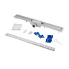 Трап Qtap Dry FA304-800 линейный с сухим затвором и нержавеющей решеткой 800х73 — фото6