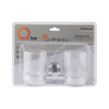 Стакан с держателем Qtap Liberty настенный двойной QTLIBCRM1155 Chrome — фото5