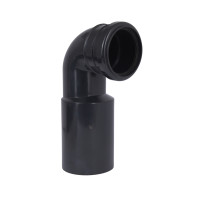 Патрубок Qtap зливний кутовий DN90 112х158х304 мм для інсталяції Standard QTSTD167BL50800