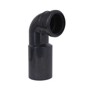 Патрубок Qtap сливной угловой DN90 112х158х304 мм для инсталляции Standard QTSTD167BL50800