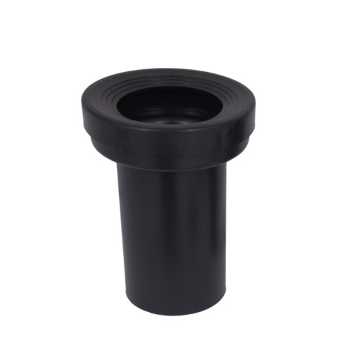 Патрубок Qtap зливний прямий DN90 140х140х186 мм для інсталяції Standard QTSTD167BL49808
