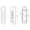 Диспенсер для мыла Qtap Pohodli QTDM350CP1 Chrome (Dávkovač) — фото2