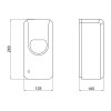 Дезинфектор Qtap Pohodli 6V бесконтактный QT170WH42921 White (Zdraví) — фото2