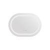 Дзеркало Qtap Gemini 500х700 з LED-підсвічуванням Touch, з антизапотіванням, з димером, рег. темп. кольору (3000-6500K) QT2578R5070 — фото3