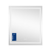 Зеркало Qtap Mideya (MI1) 700х800 с LED-подсветкой Touch, с антизапотеванием, диммером QT2078DCF7080W — фото4