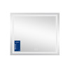 Зеркало Qtap Mideya (MI1) 800х700 с LED-подсветкой Touch, с антизапотеванием, с диммером QT2078NCF8070W — фото4