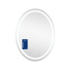 Дзеркало Qtap Mideya (DC-F801) 600х800 з LED-підсвічуванням Touch, з антизапотіванням, димером QT2078F801W — фото4