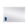 Зеркало Qtap Mideya 1000х700 с LED-подсветкой Touch, с антизапотеванием, диммером QT2078NCF10070W — фото 3