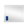 Зеркало Qtap Mideya (MI1) 800х700 с LED-подсветкой Touch, с антизапотеванием, с диммером QT2078NCF8070W — фото3