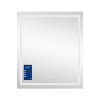Зеркало Qtap Mideya (MI1) 700х800 с LED-подсветкой Touch, с антизапотеванием, диммером QT2078DCF7080W — фото3
