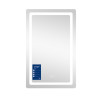 Дзеркало Qtap Mideya (DC-F911) 500х800 з LED-підсвічуванням Touch, з антизапотіванням, димером QT2078F911W — фото4