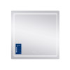 Дзеркало Qtap Mideya 800x800 з LED-підсвічуванням Touch, з антизапотіванням, димером QT2078NCF8080W — фото3