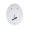 Дзеркало Qtap Mideya (DC-F801) 600х800 з LED-підсвічуванням Touch, з антизапотіванням, димером QT2078F801W — фото5